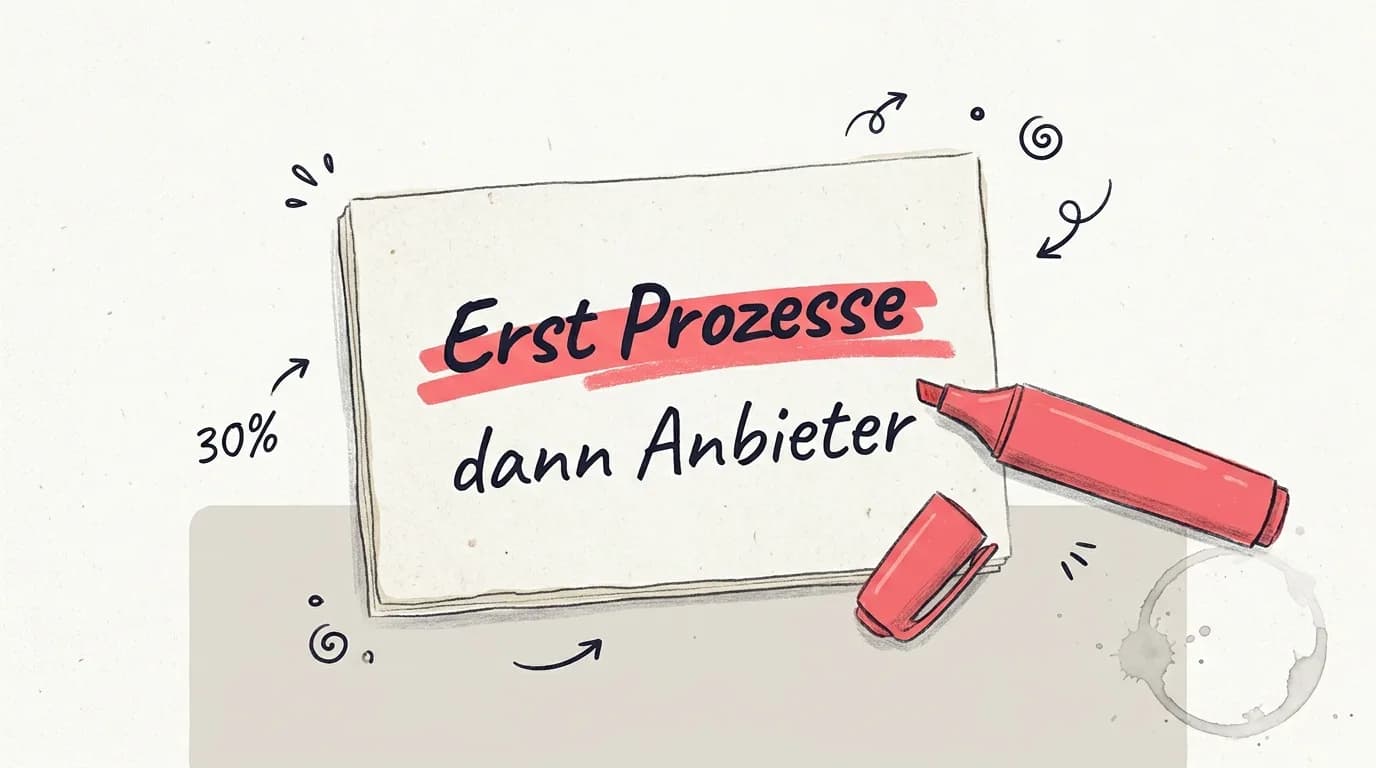 ERP-Auswahl: warum du erst Prozesse aufnehmen musst