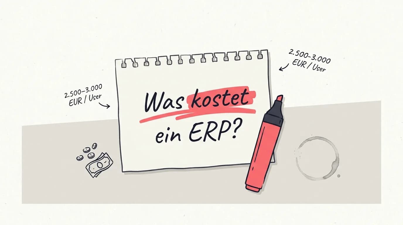 ERP-Einführung Kosten: 6 ehrliche Wahrheiten