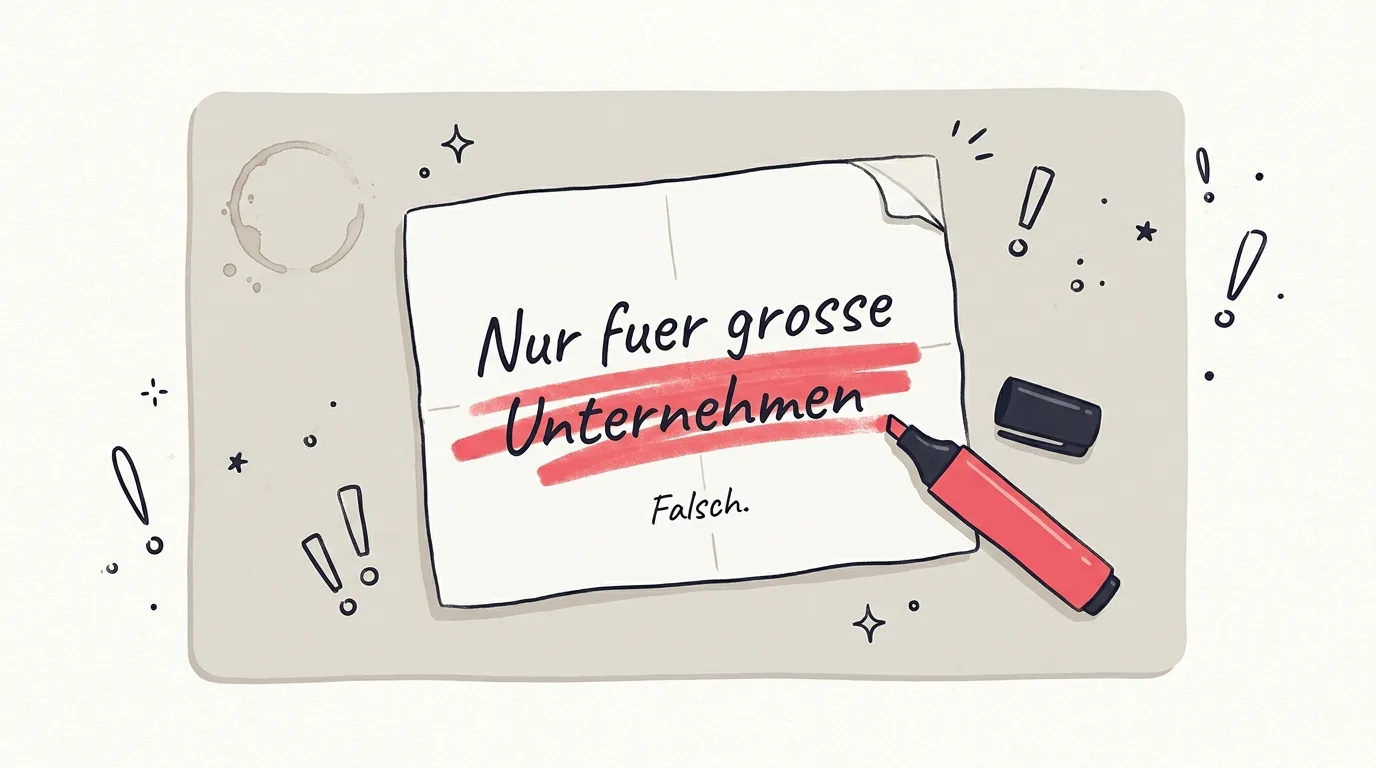 ERP-Systeme: nicht nur für grosse Unternehmen