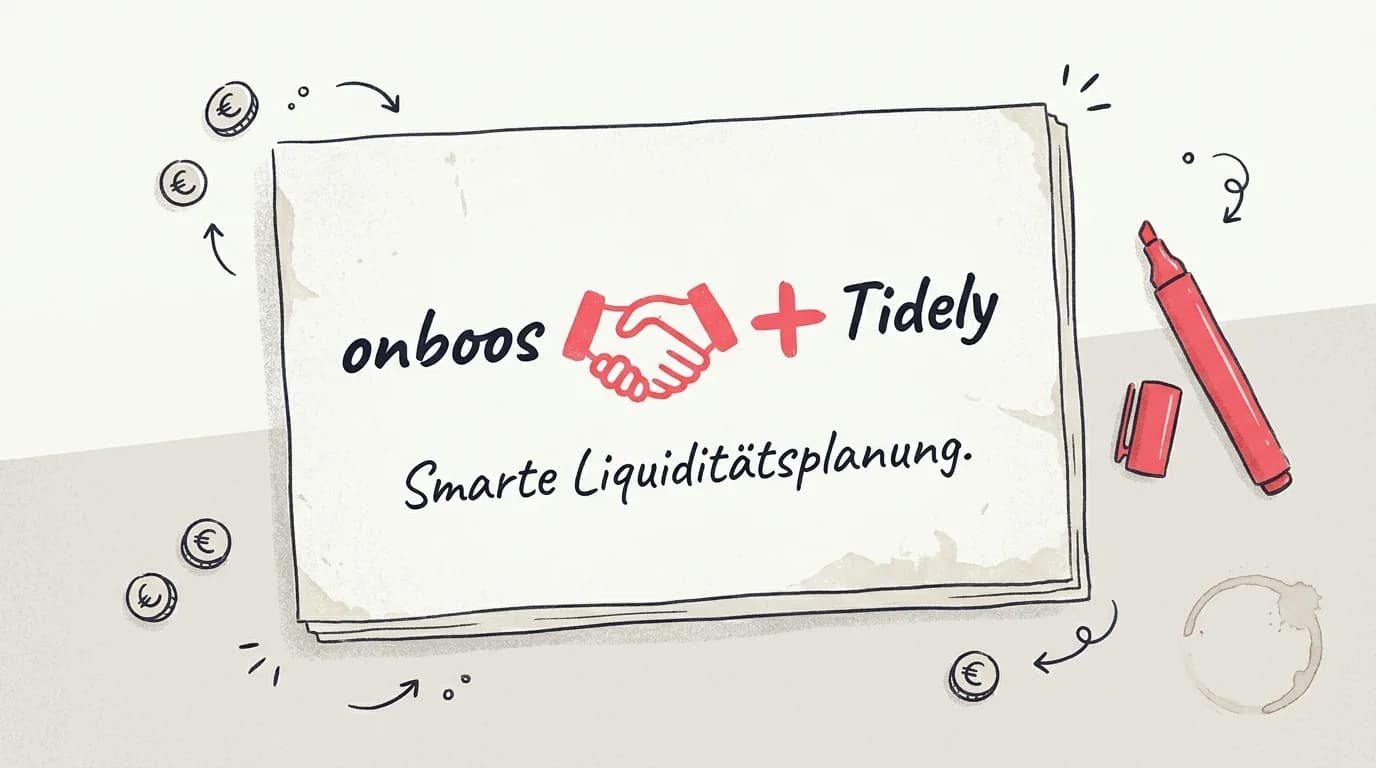 onboos und Tidely: Liquiditätsplanung KMU