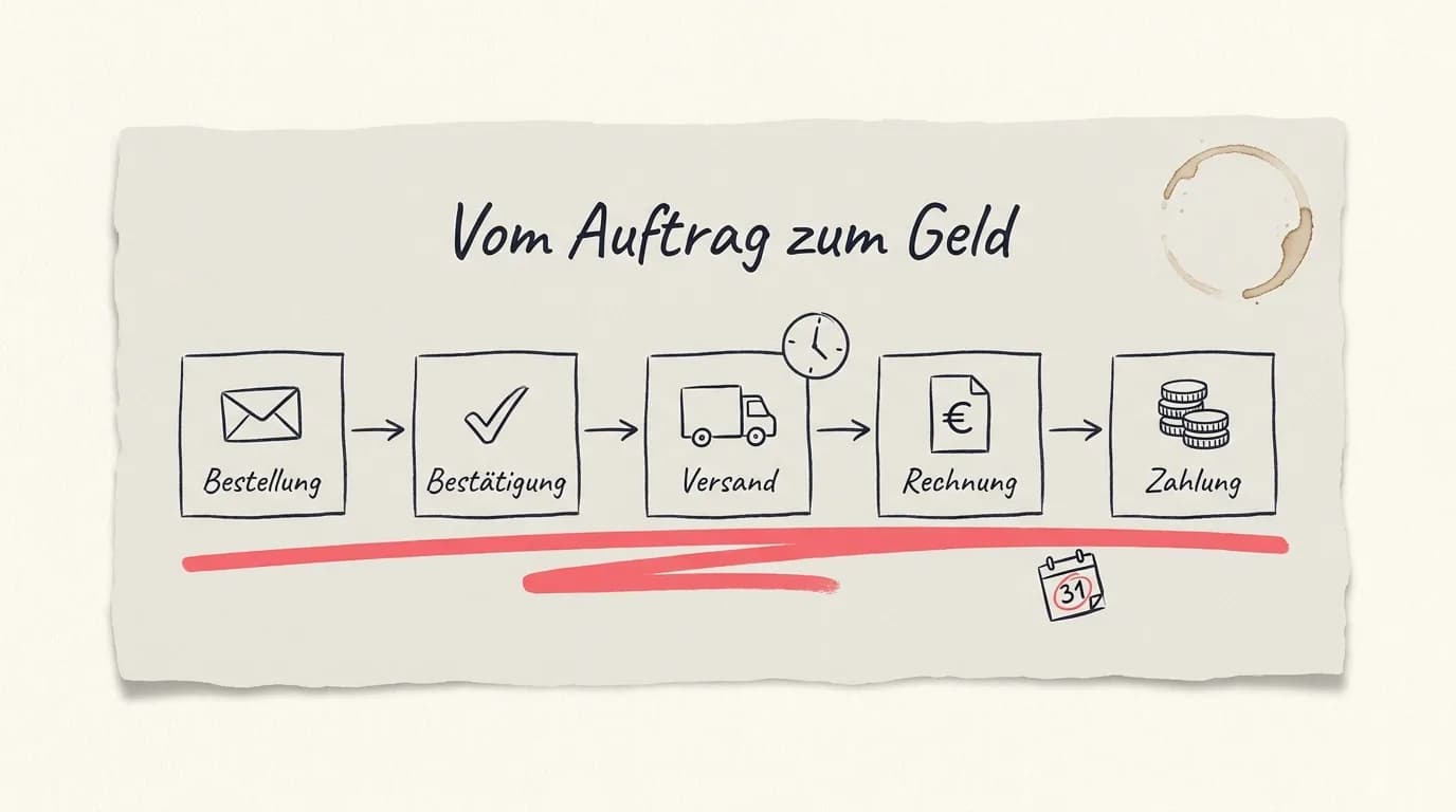 Order-to-Cash: 5 Phasen, die dein ERP braucht