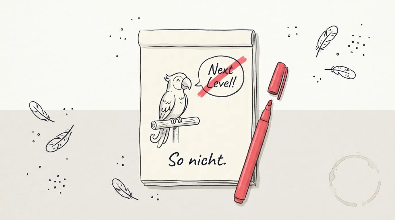 Papagei-Marketing: So verfehlst du Kunden